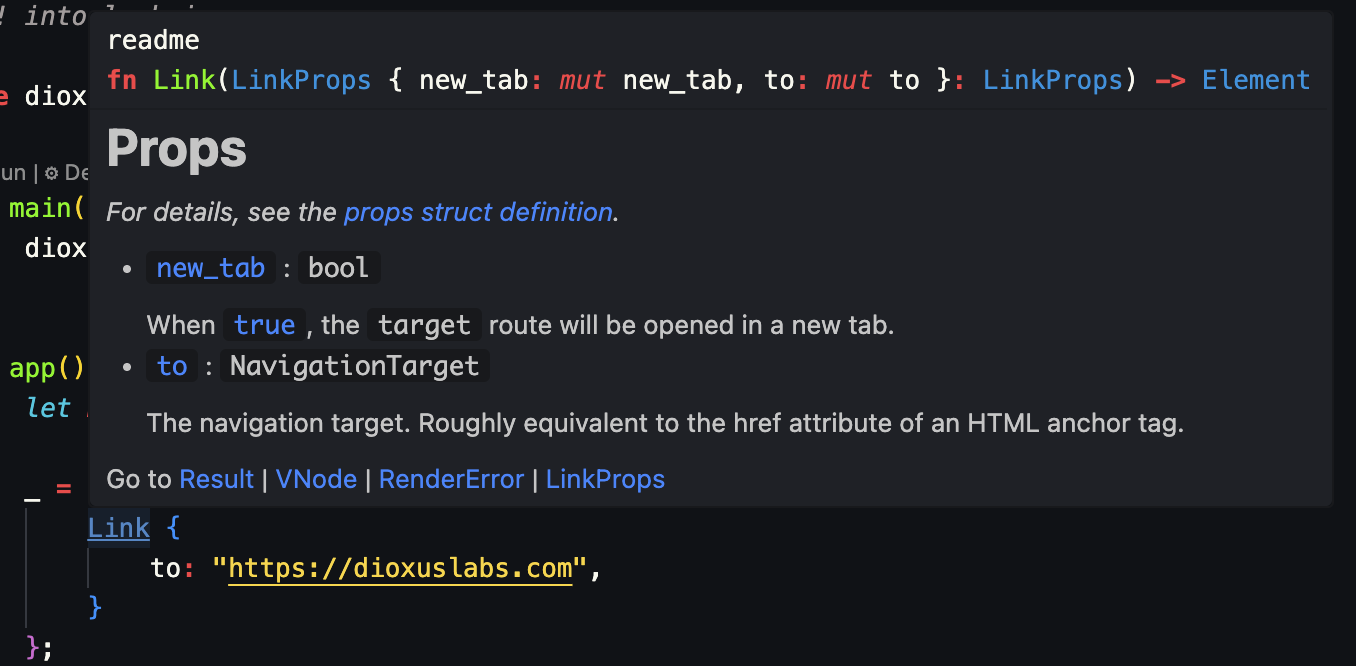 Doc Comment Components