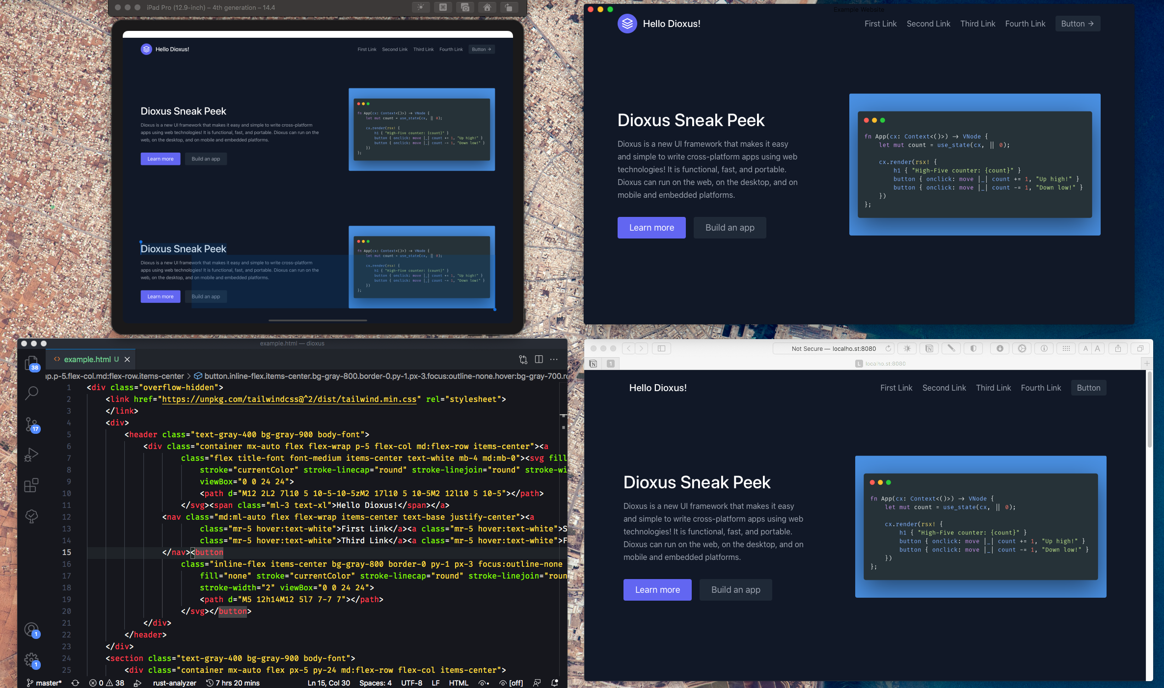 Dioxus Fullstack Crossplatform App Framework For Rust